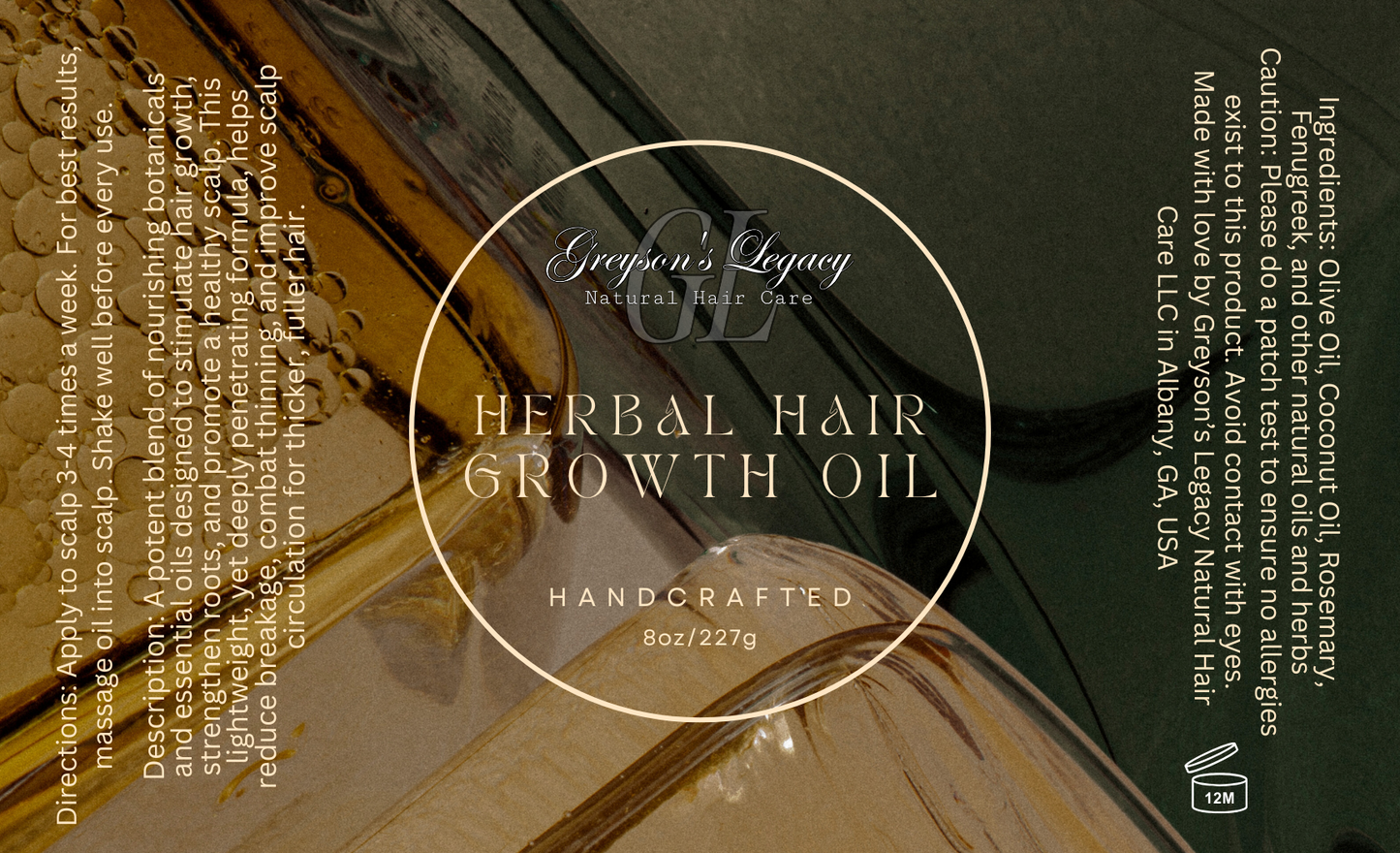 Herbal Hair Growth Oil