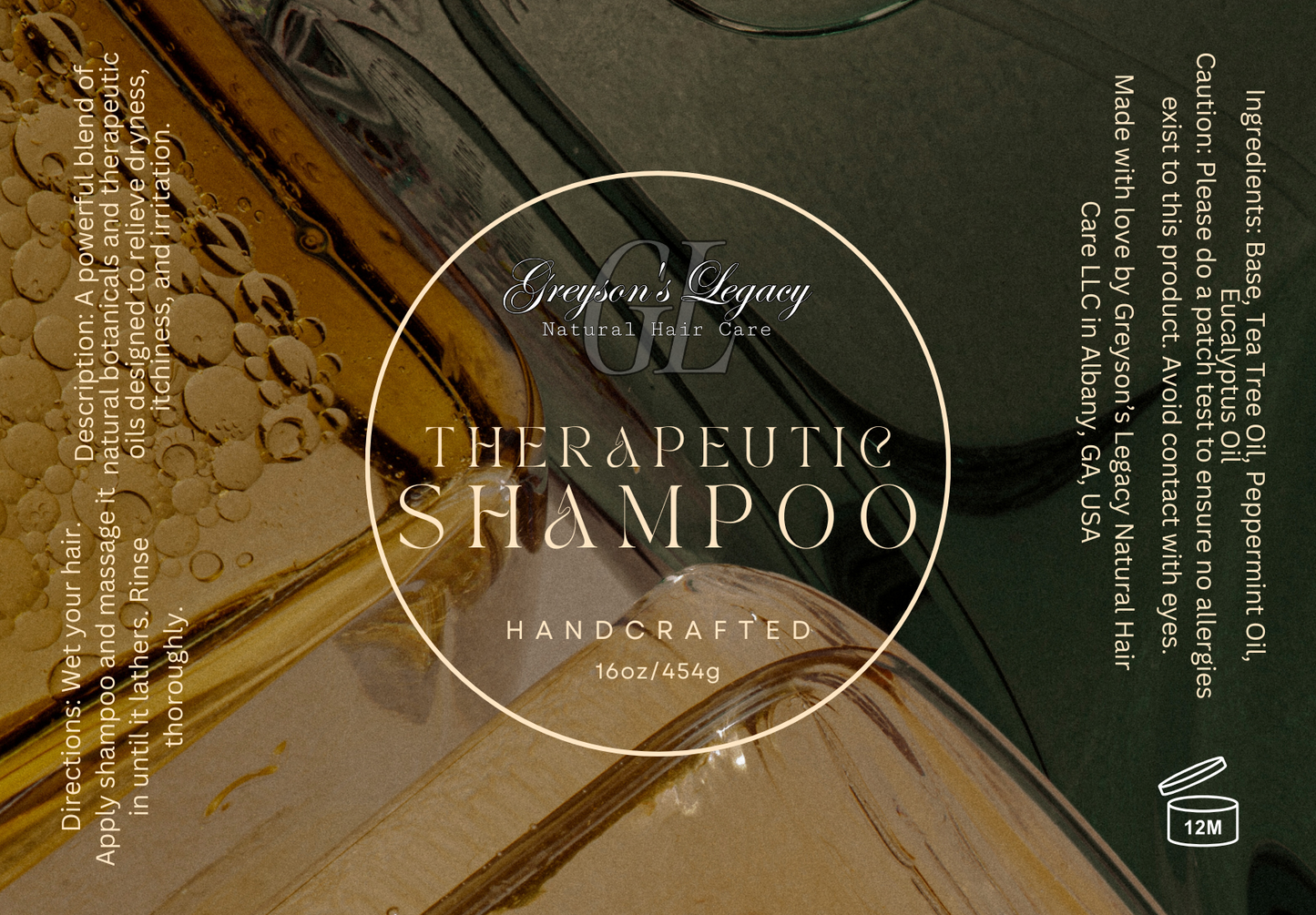 Therapeutic Shampoo
