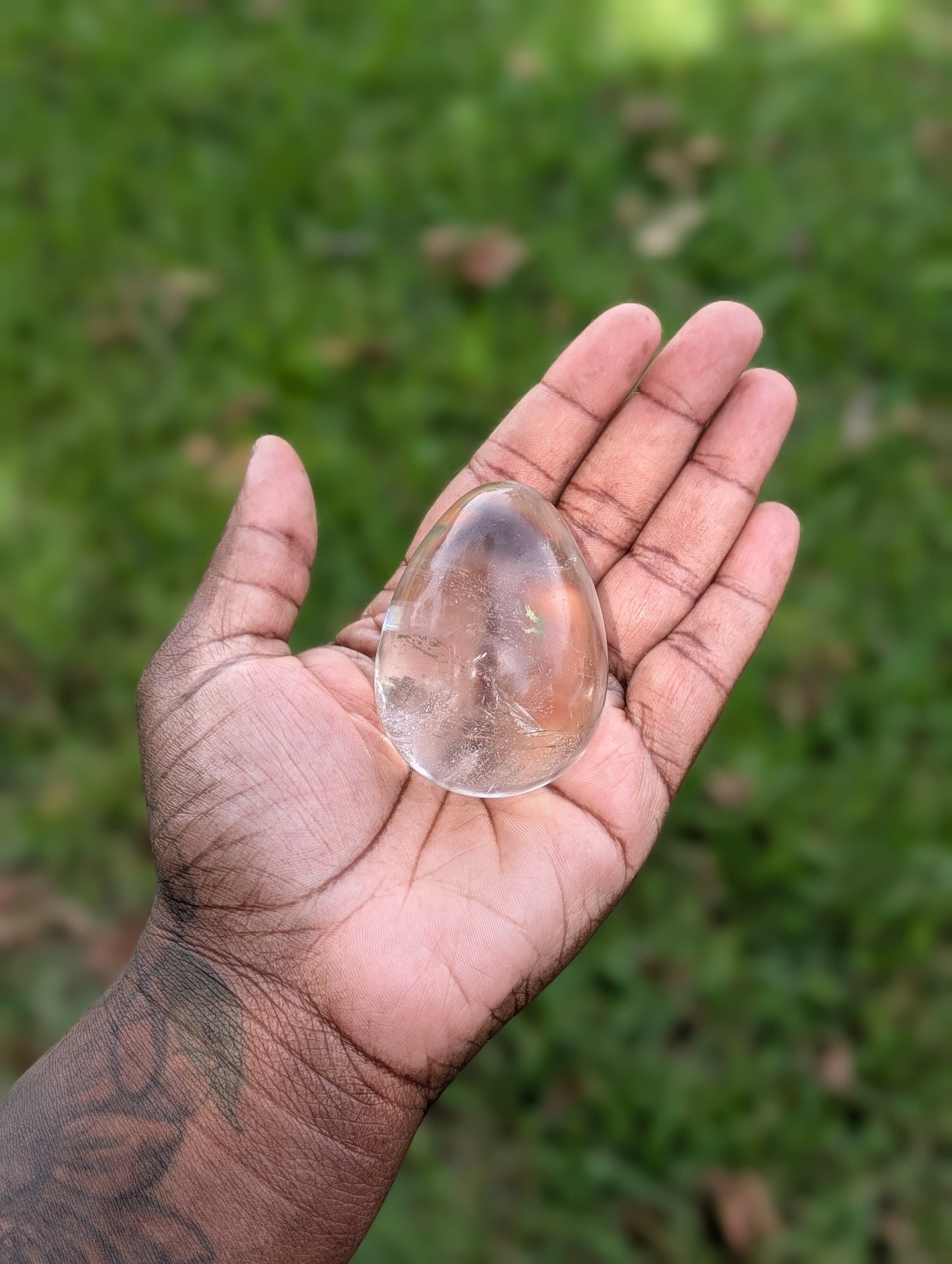 Clear Quartz Egg