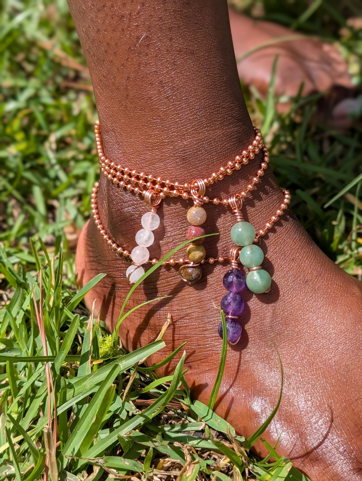 Grounded Goddess Anklet