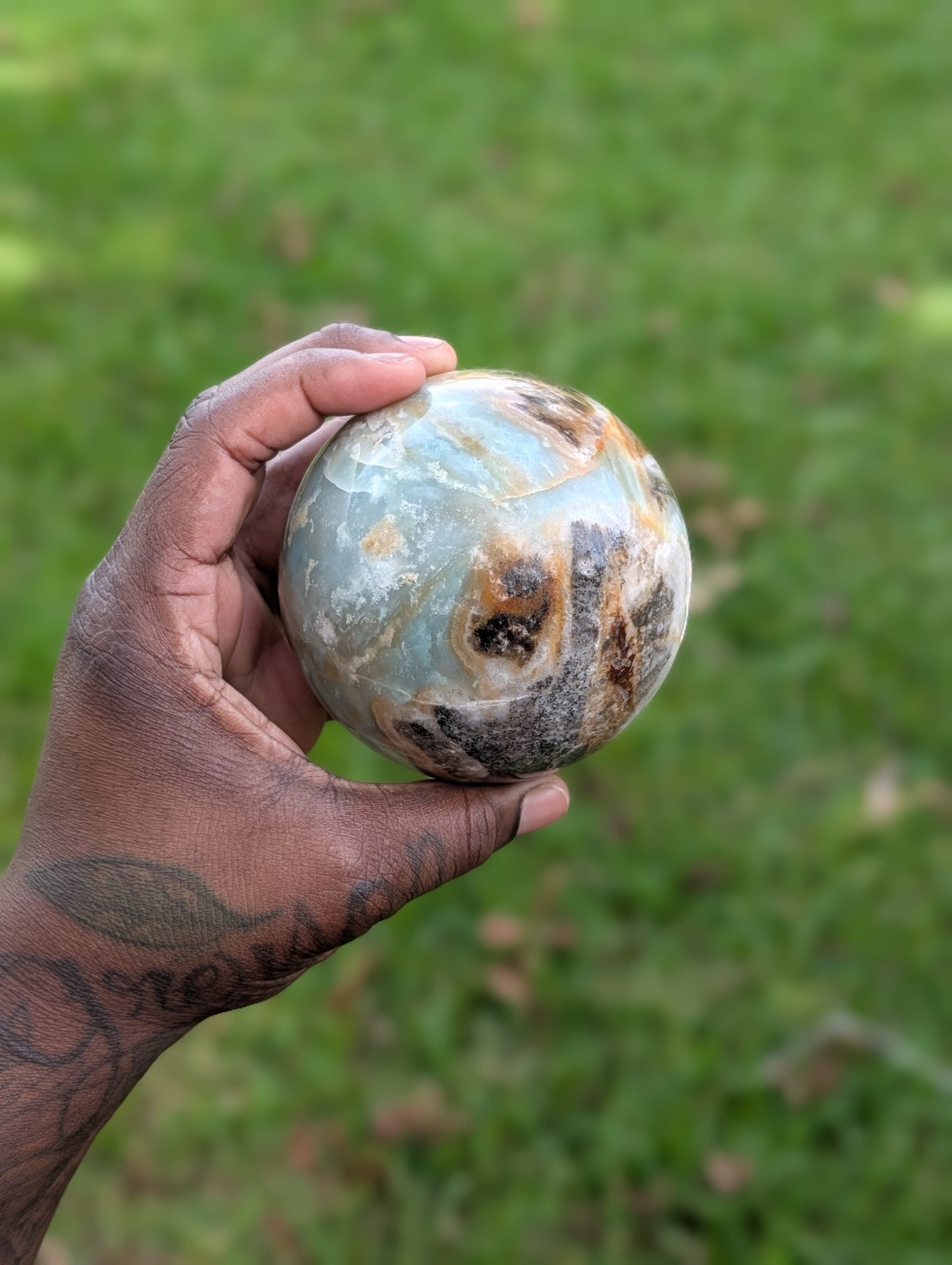 Caribbean Calcite Sphere