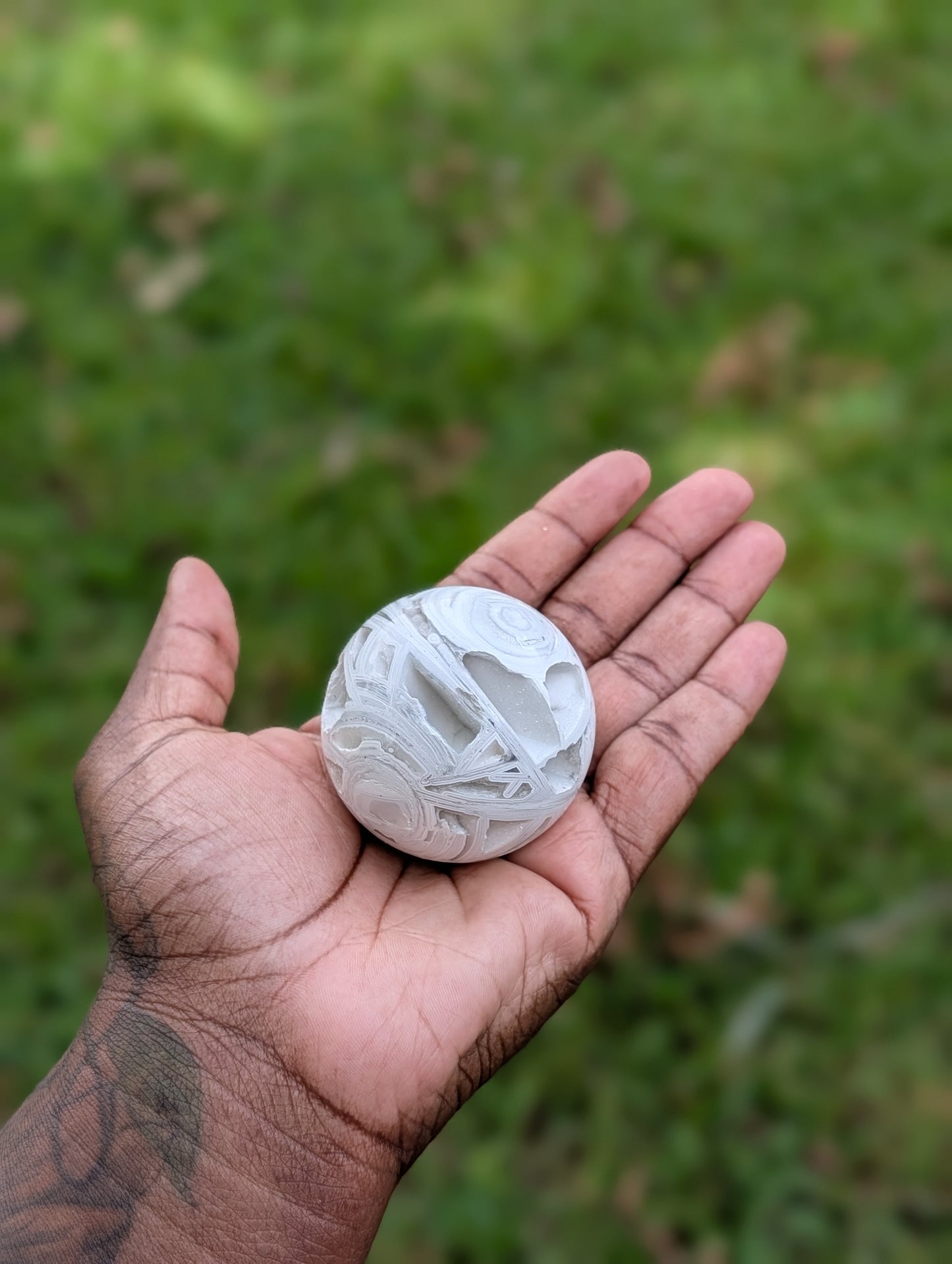 White Lace Agate