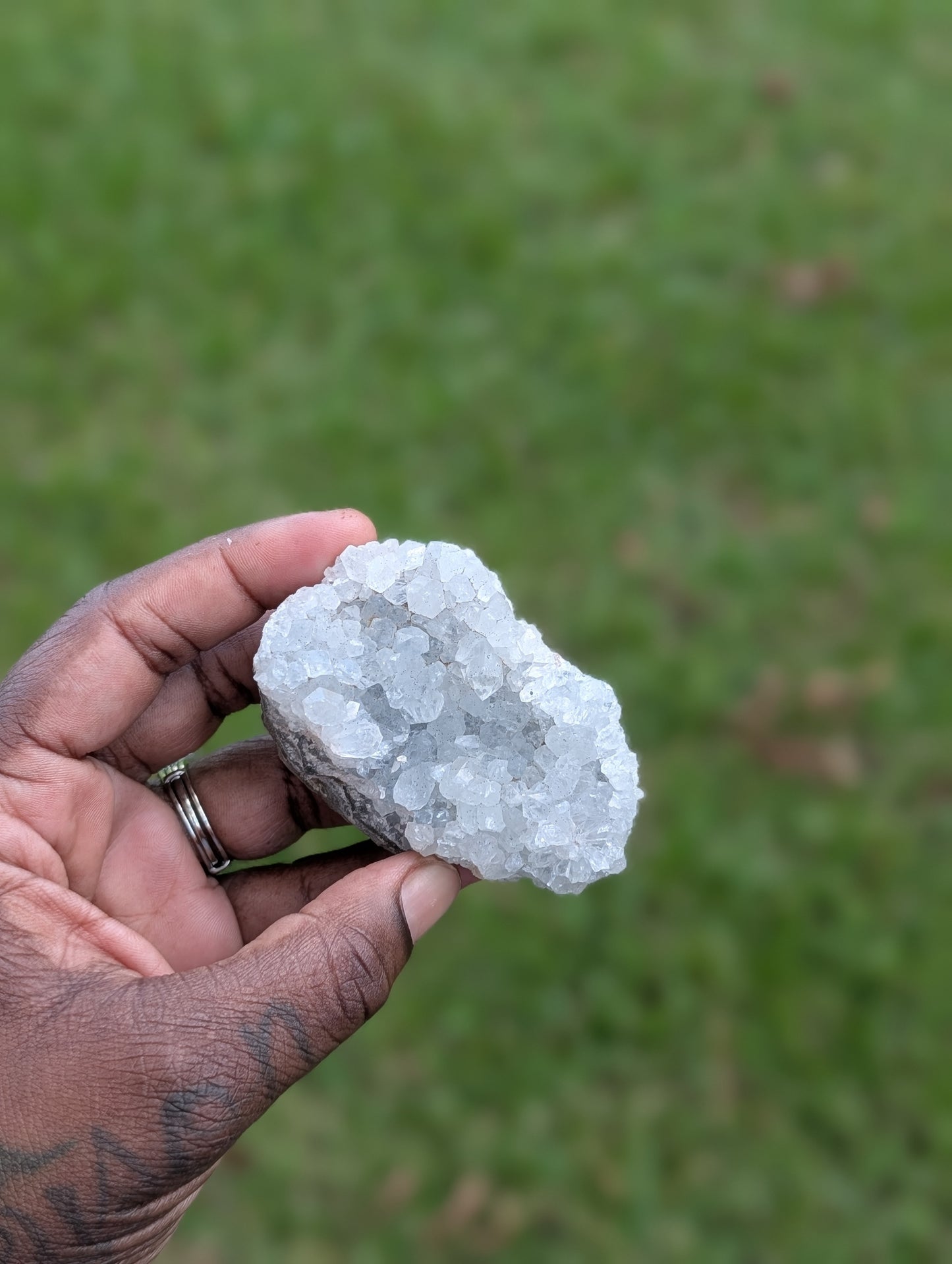 Celestite Cluster