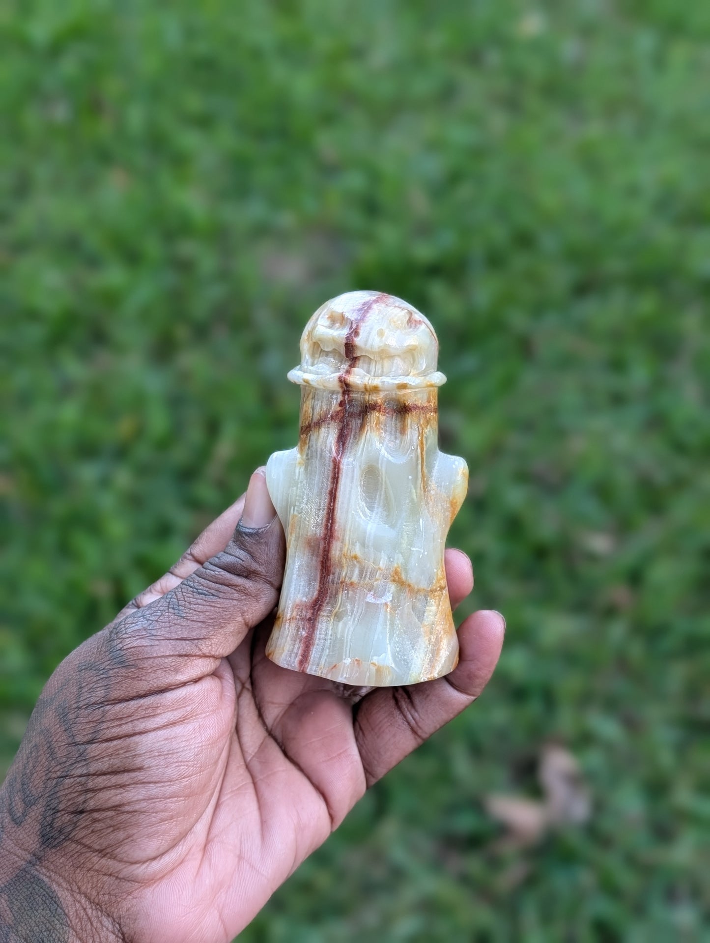 Afghan Jade Carving