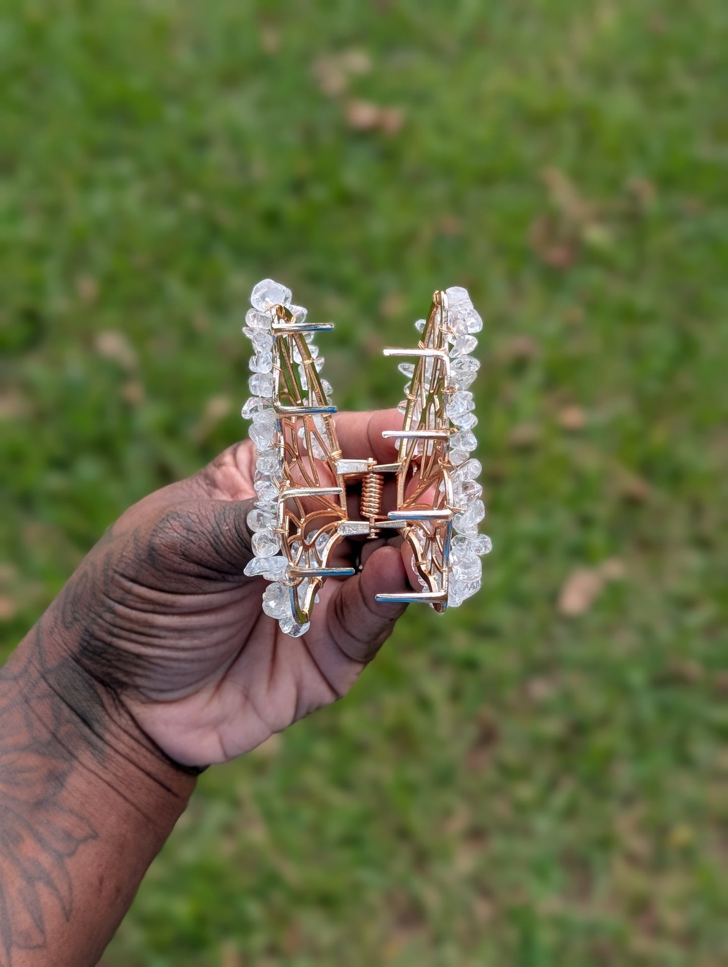 Crystal Butterfly Claw Clip (random)