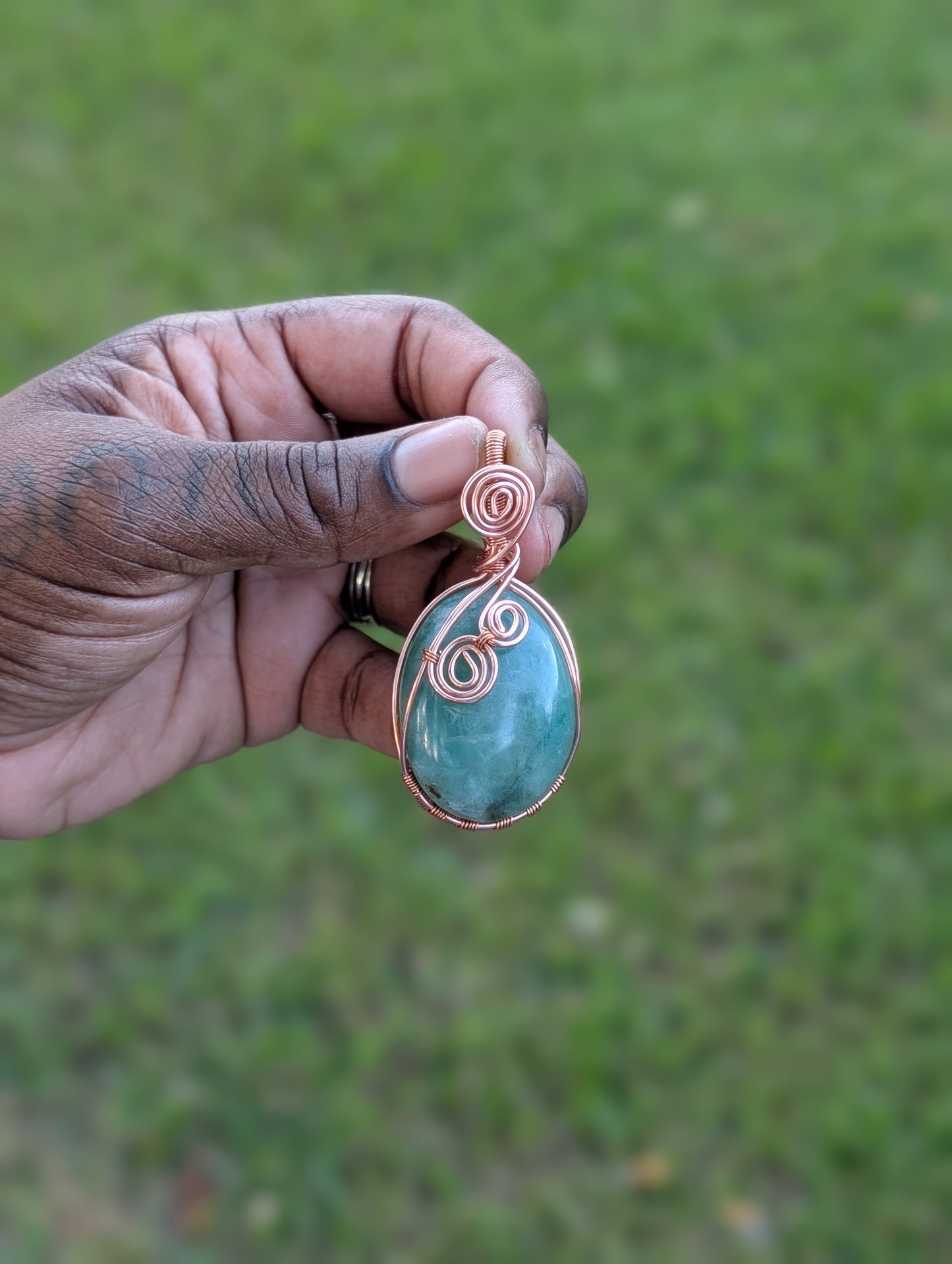 Green Adventurine Pendant