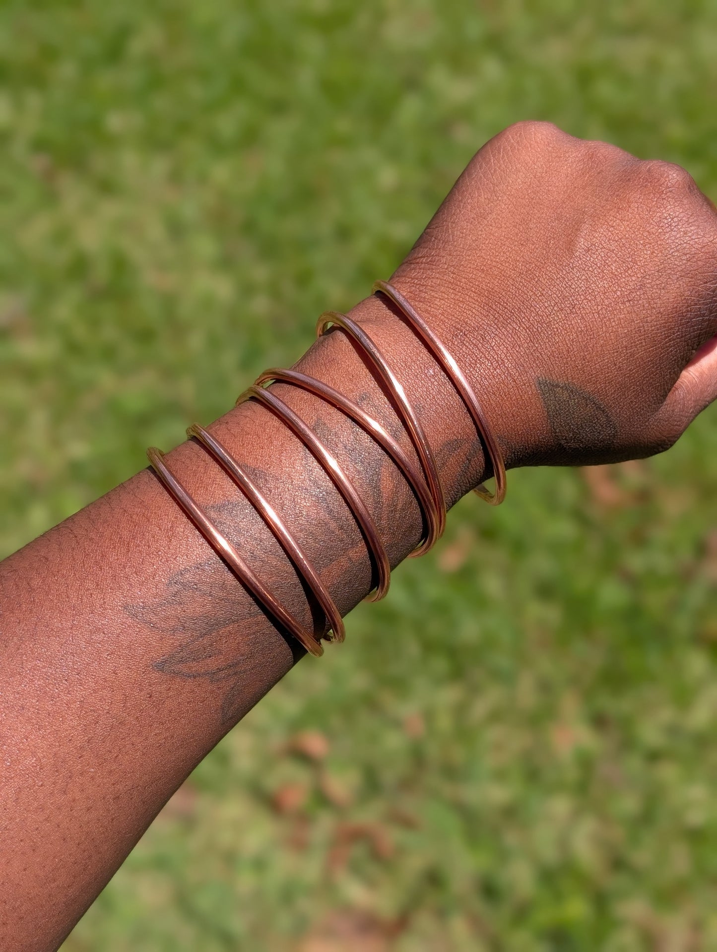 8 Gauge Copper Bangle
