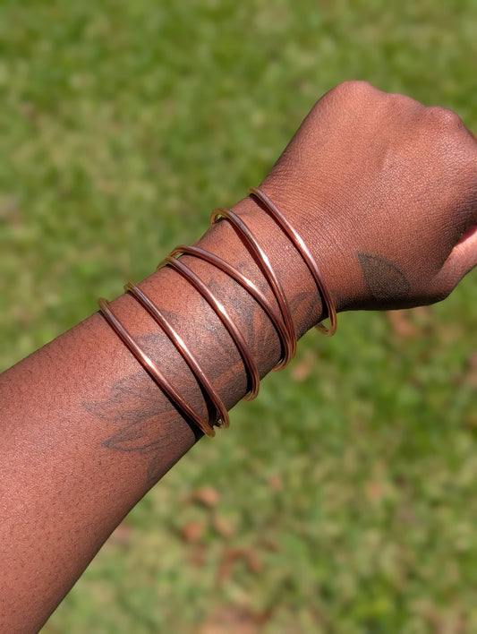 8 Gauge Copper Bangle