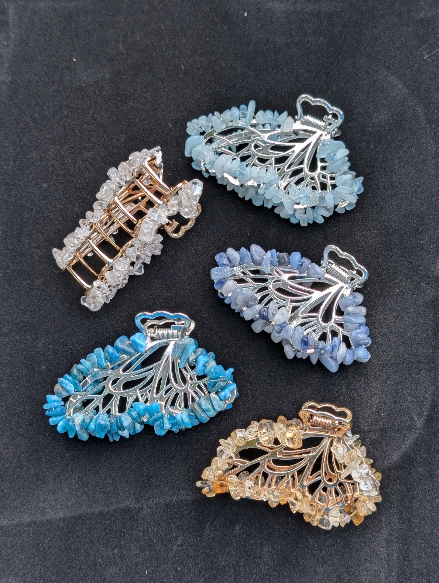 Crystal Butterfly Claw Clip (random)