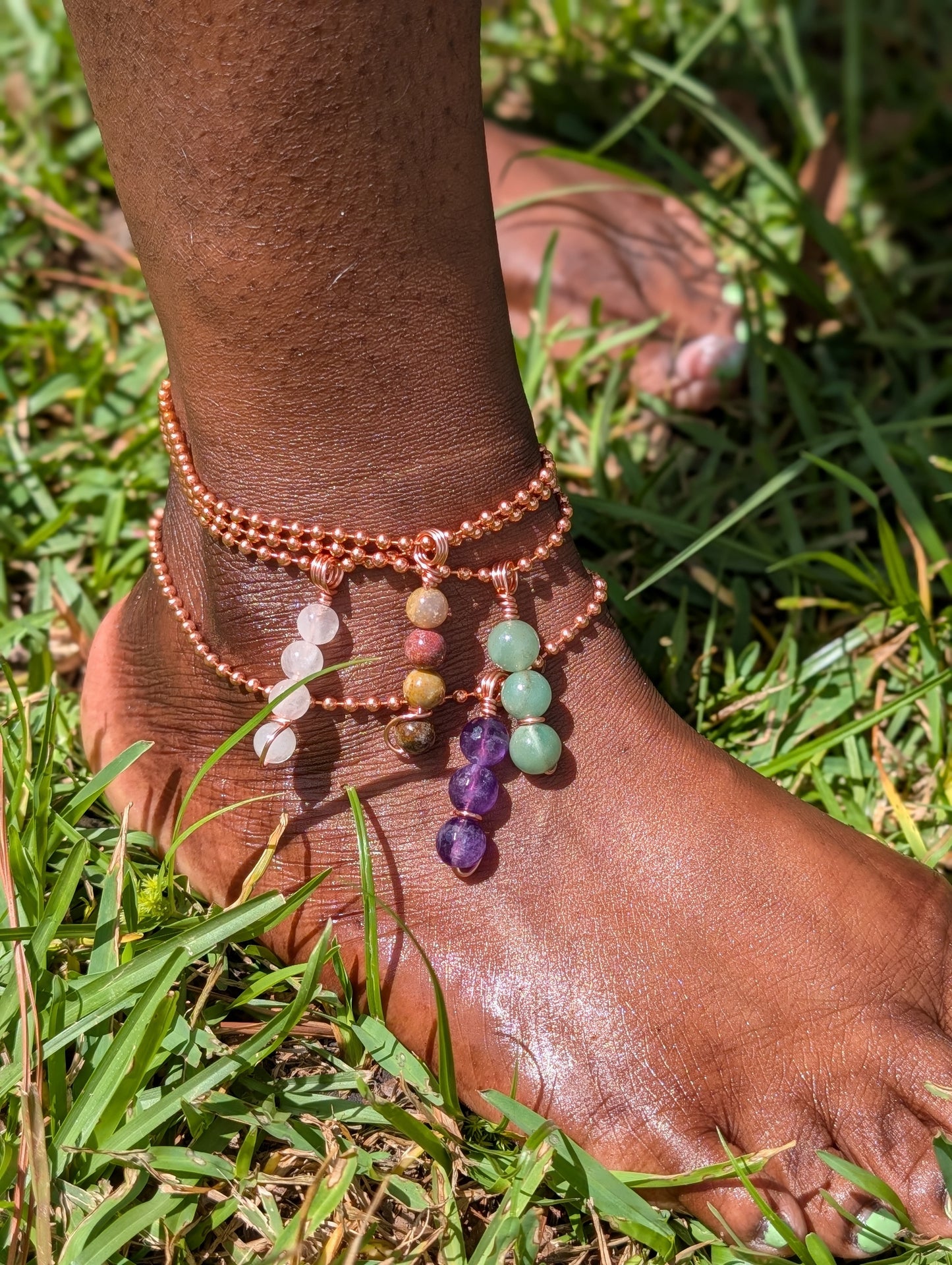 Grounded Goddess Anklet