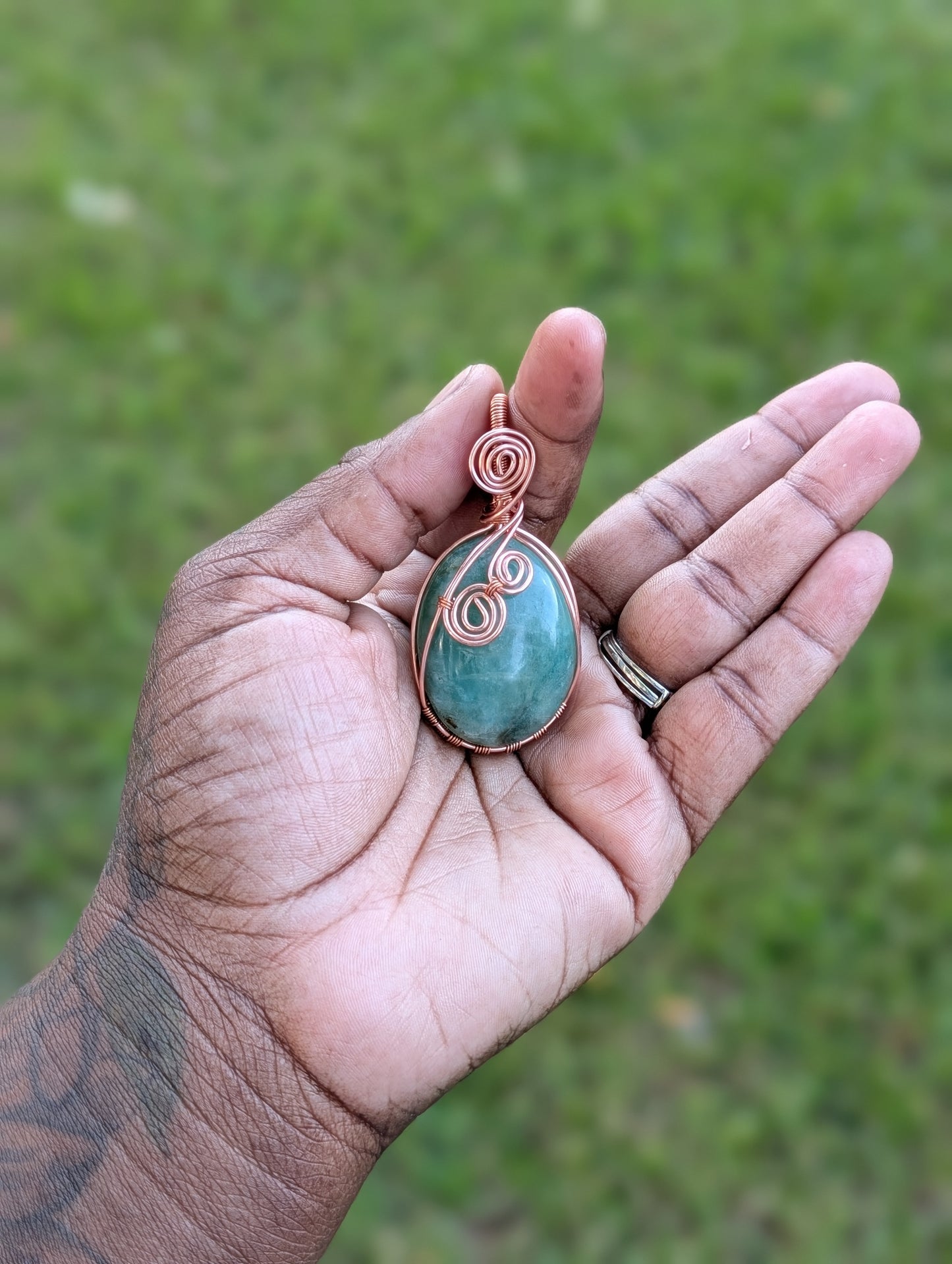 Green Adventurine Pendant