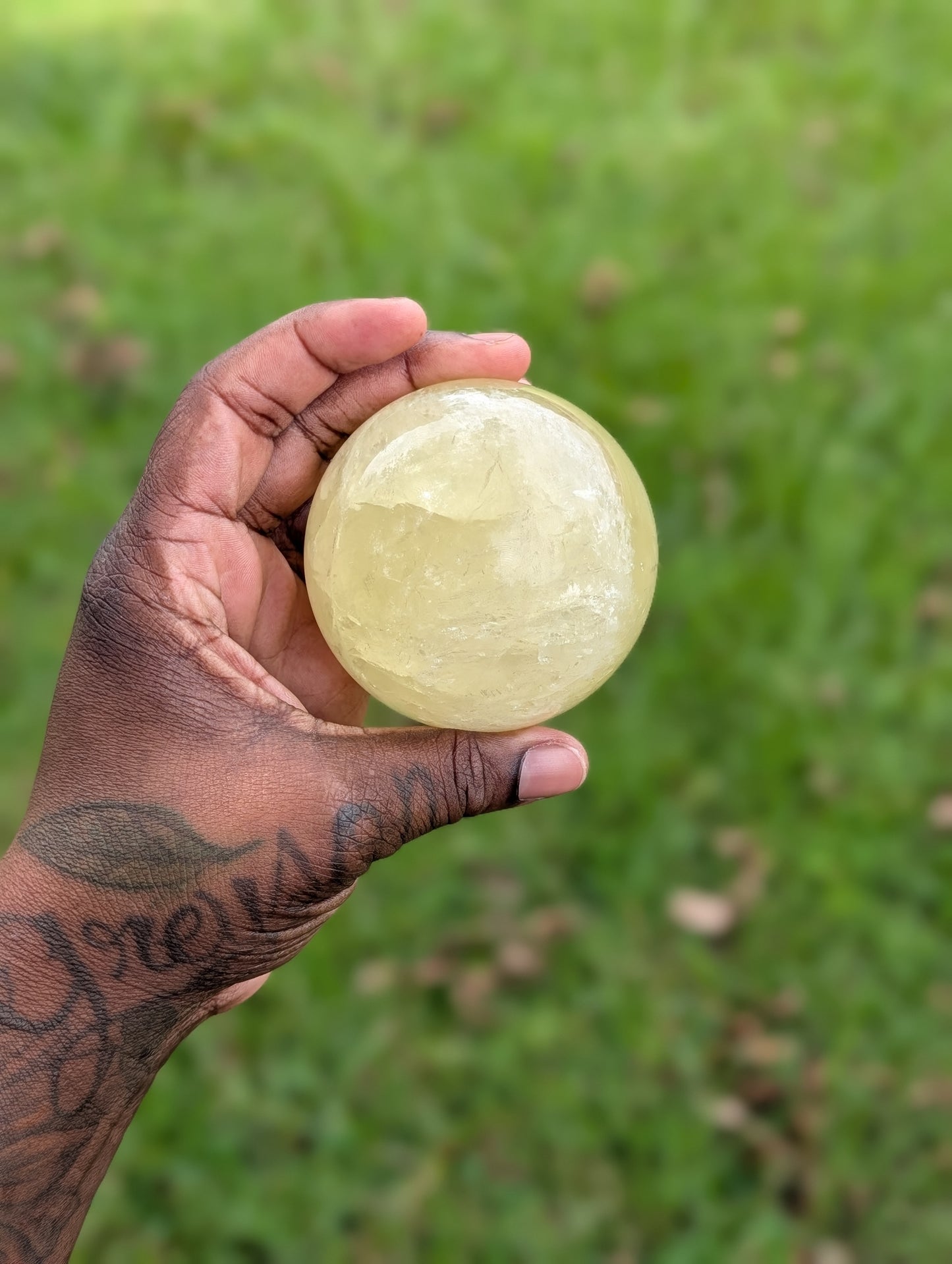 Citrine Quartz Sphere