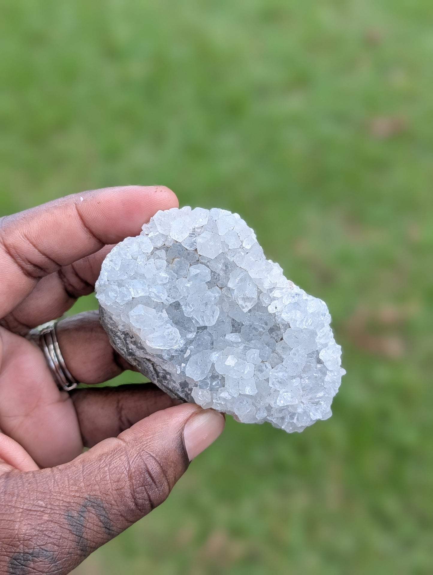 Celestite Cluster