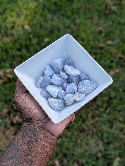 Blue Lace Agate Tumble