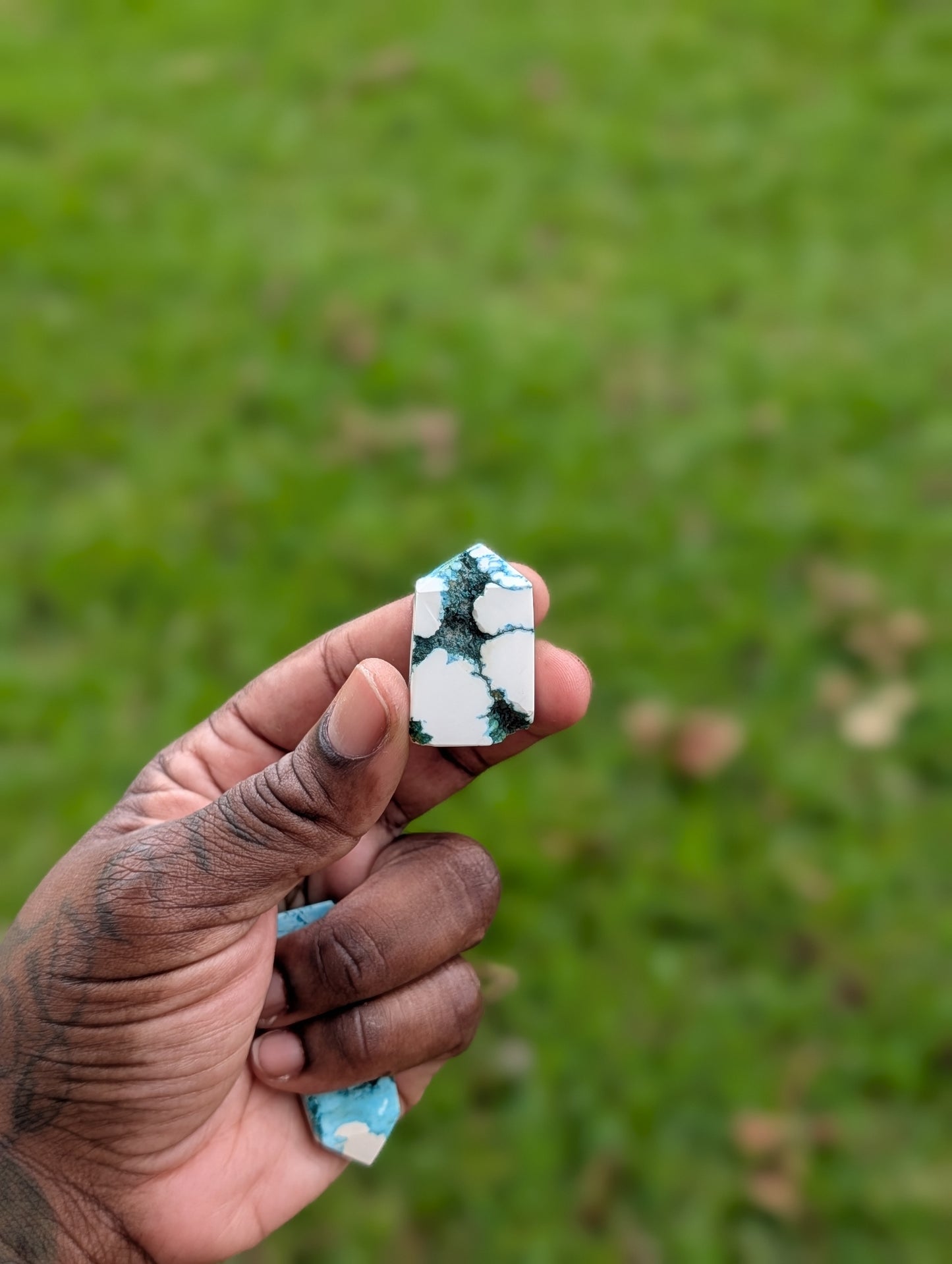 Turquoise Matrix Mini Tower