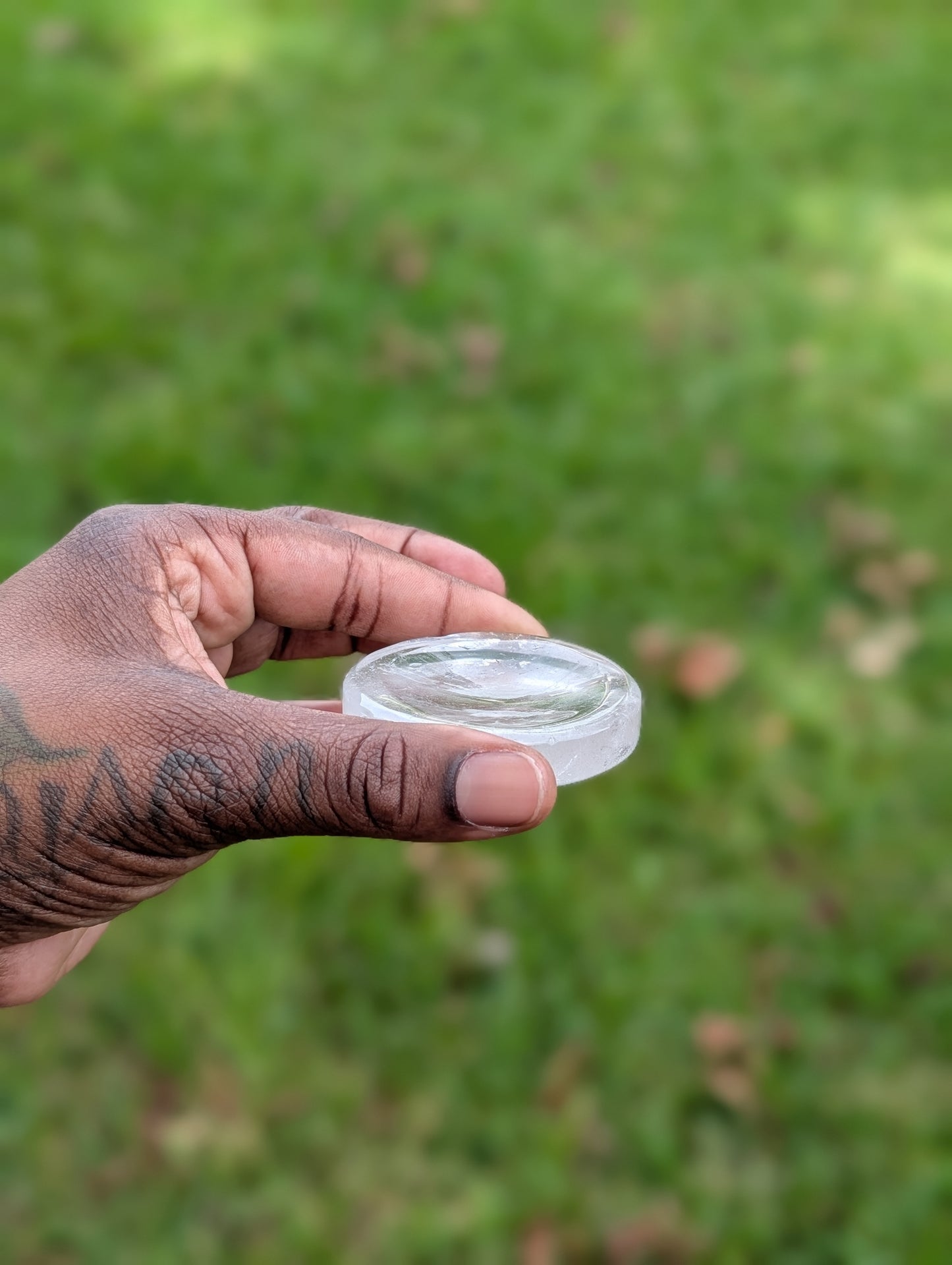 Clear Quartz Sphere Holder