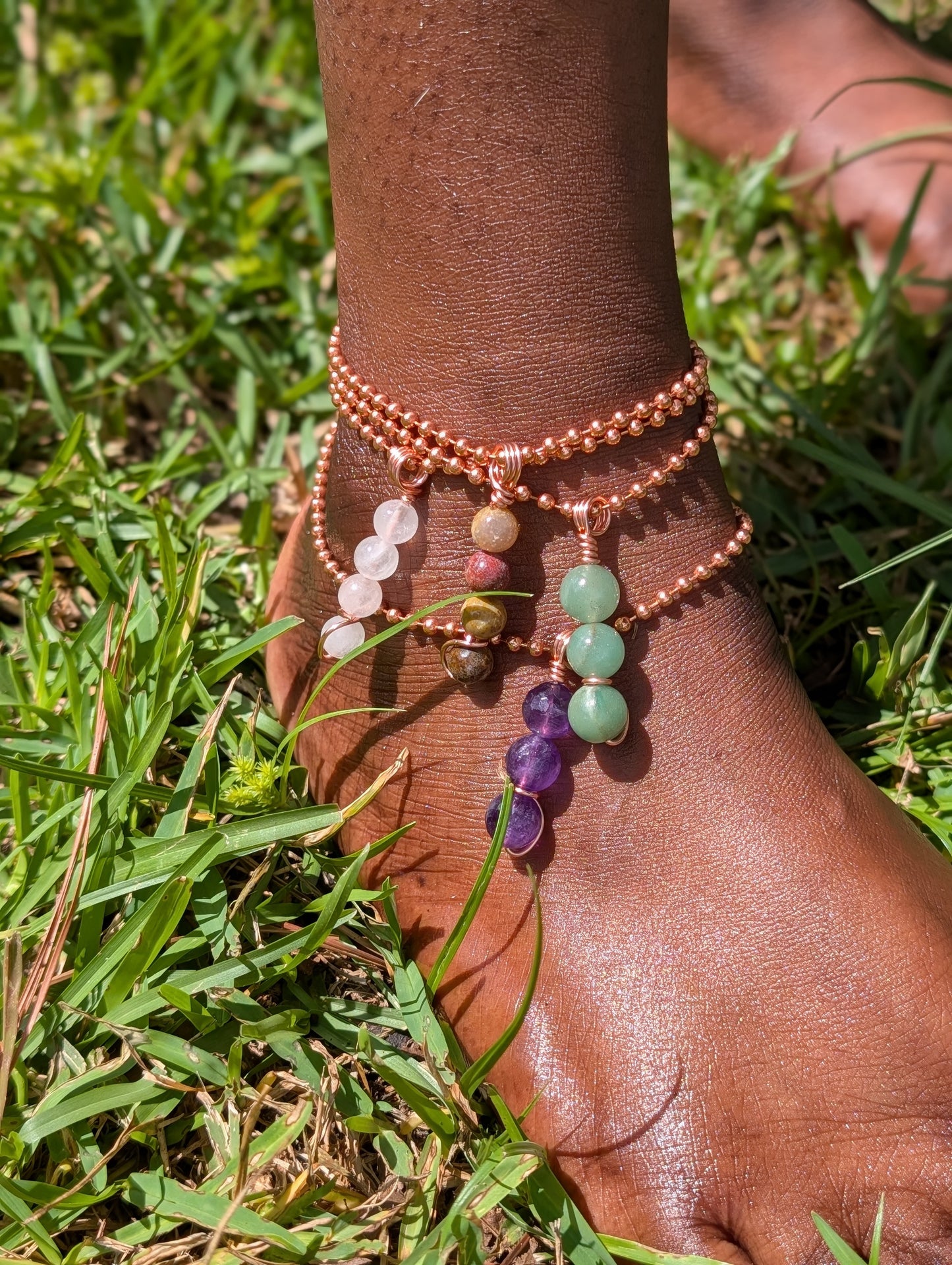 Grounded Goddess Anklet