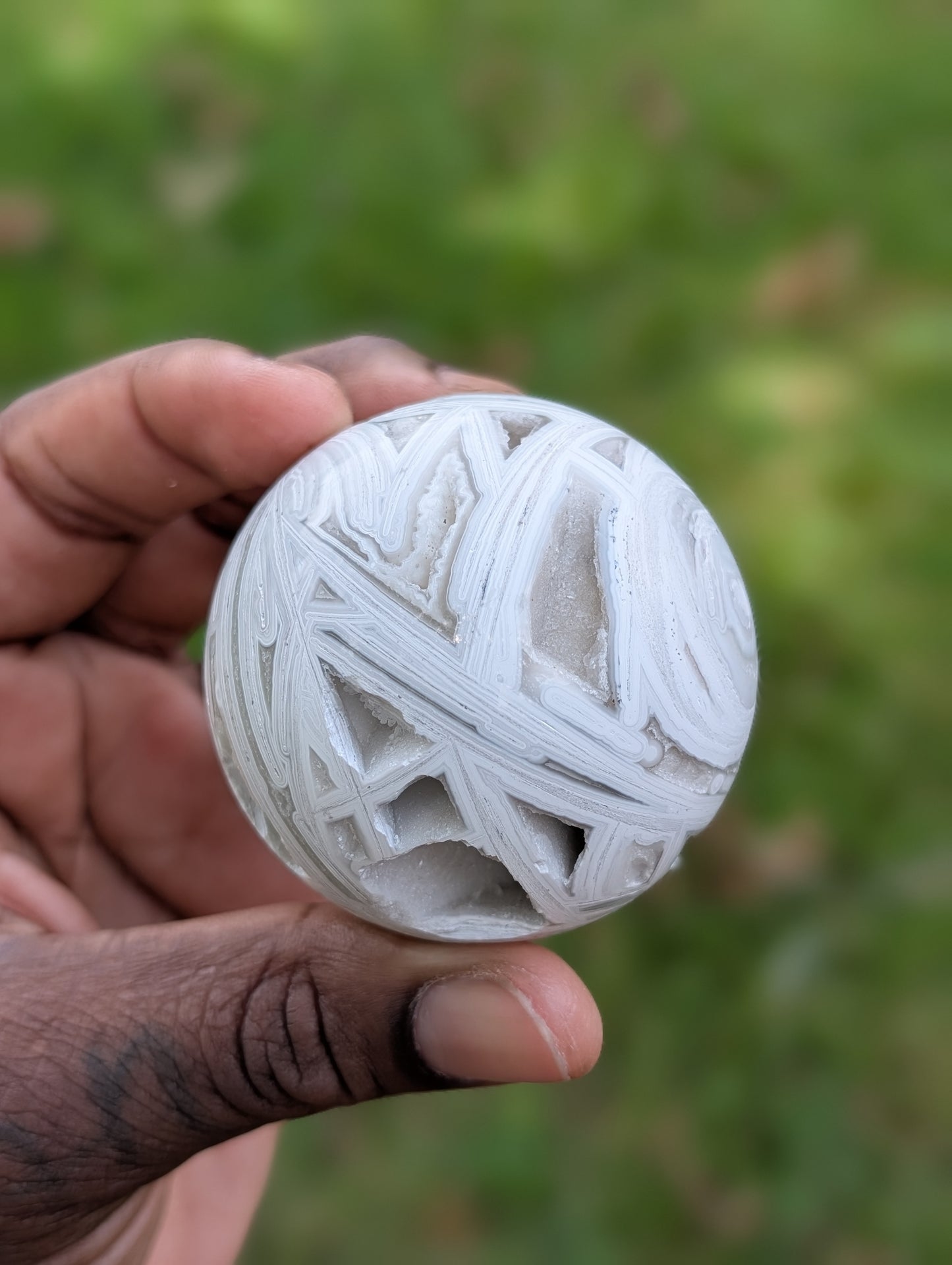 White Lace Agate