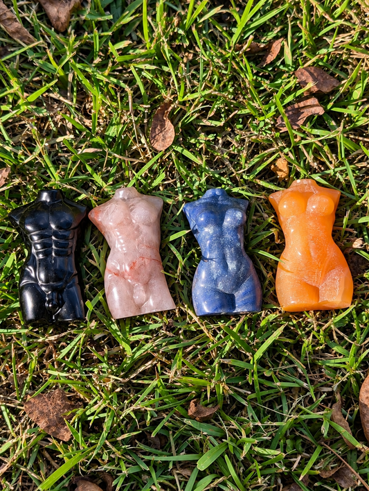 Male & Female Torso Carvings