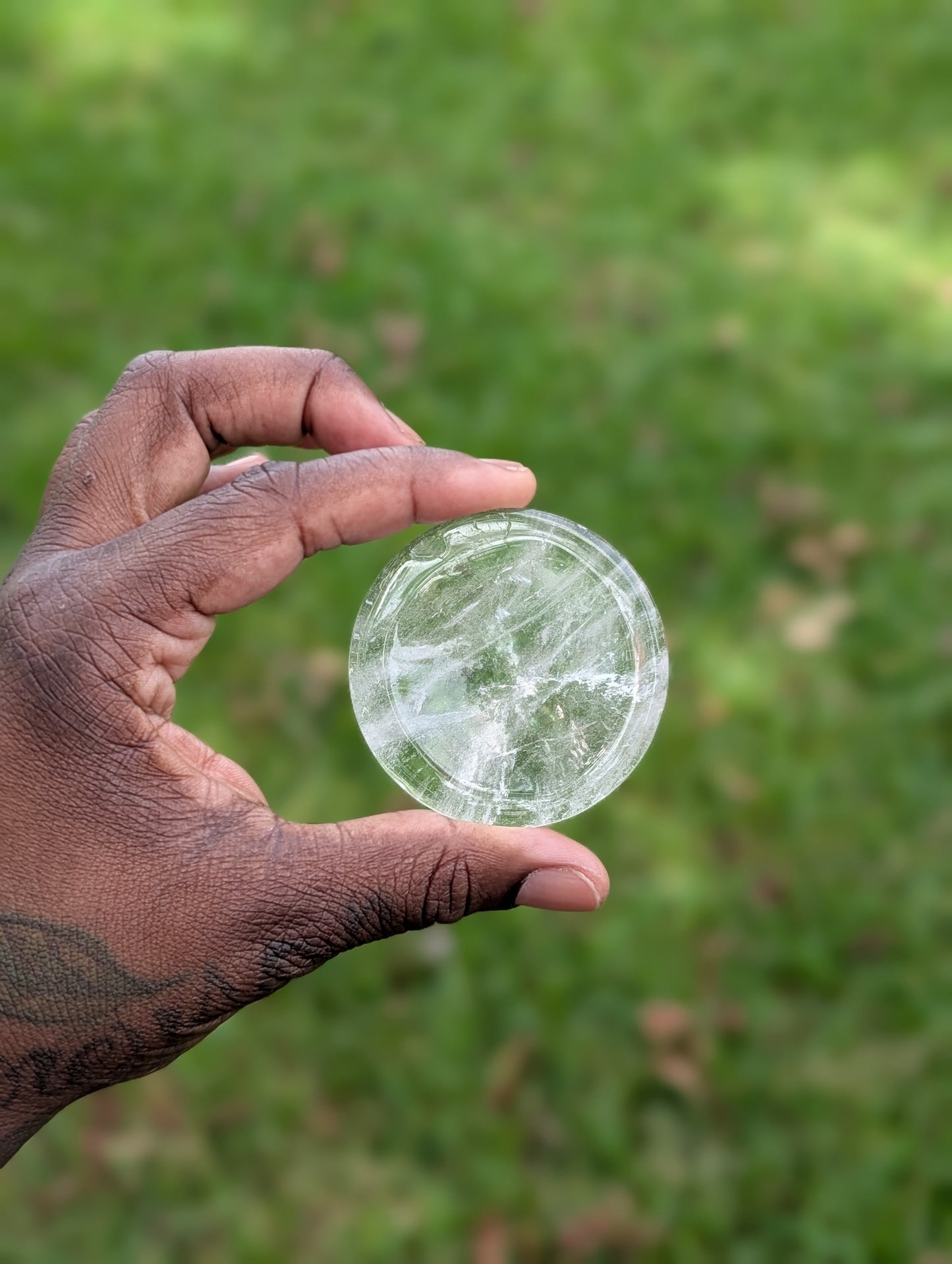 Clear Quartz Sphere Holder