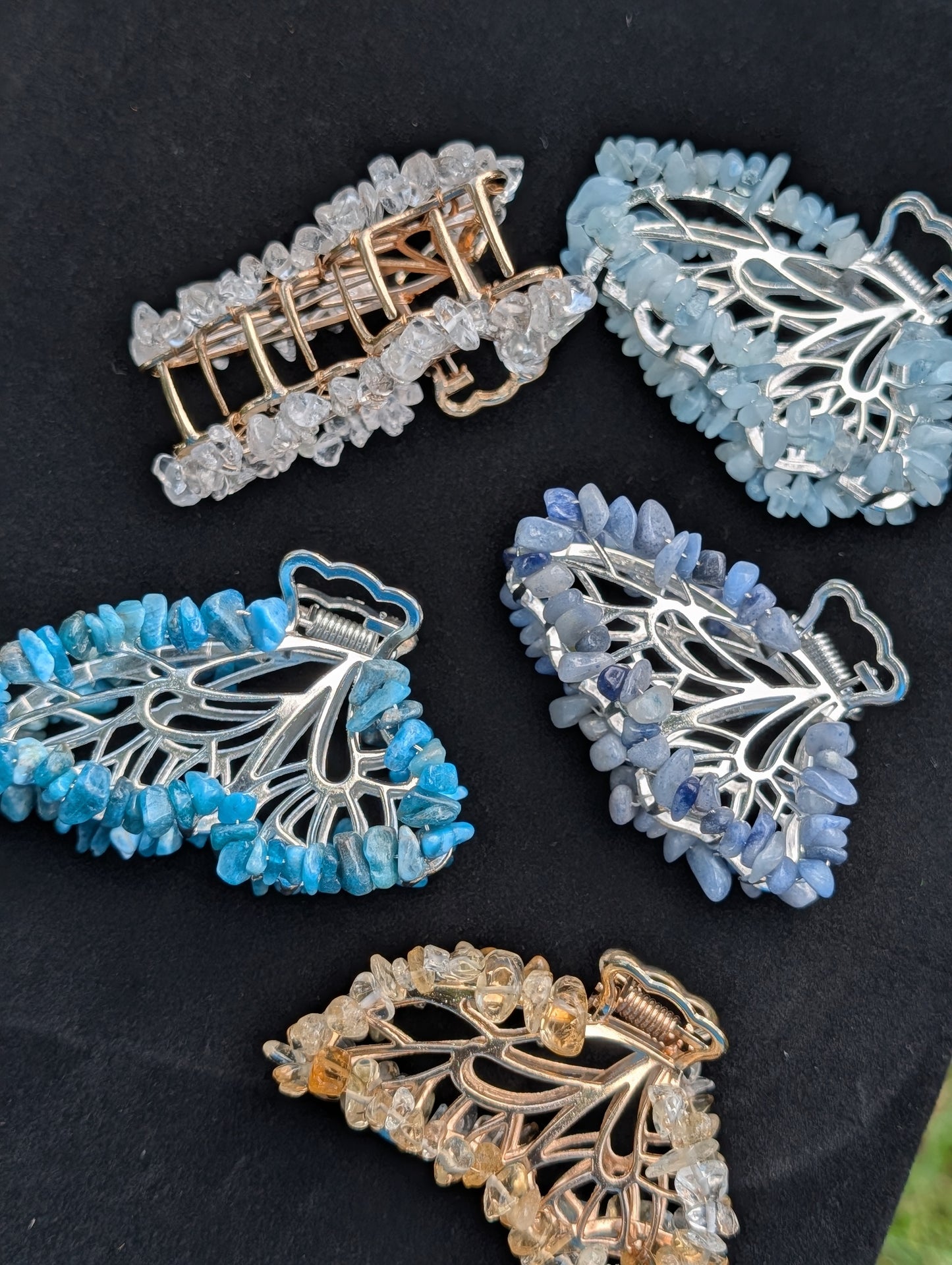 Crystal Butterfly Claw Clip (random)