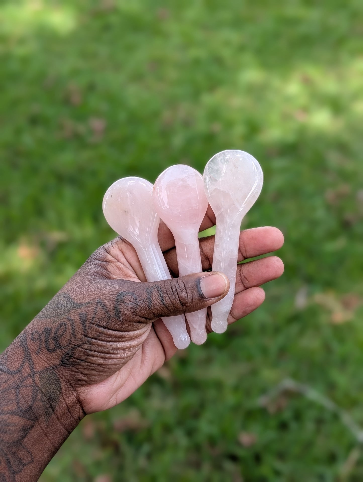 Rose Quartz Massage Wands
