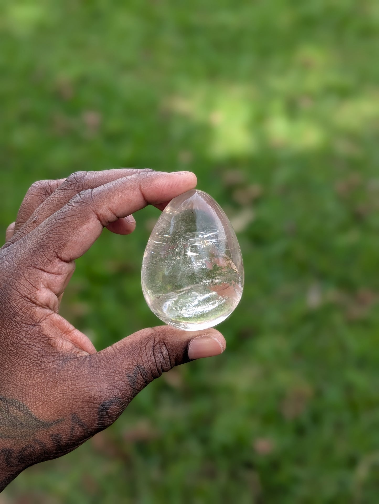 Clear Quartz Egg