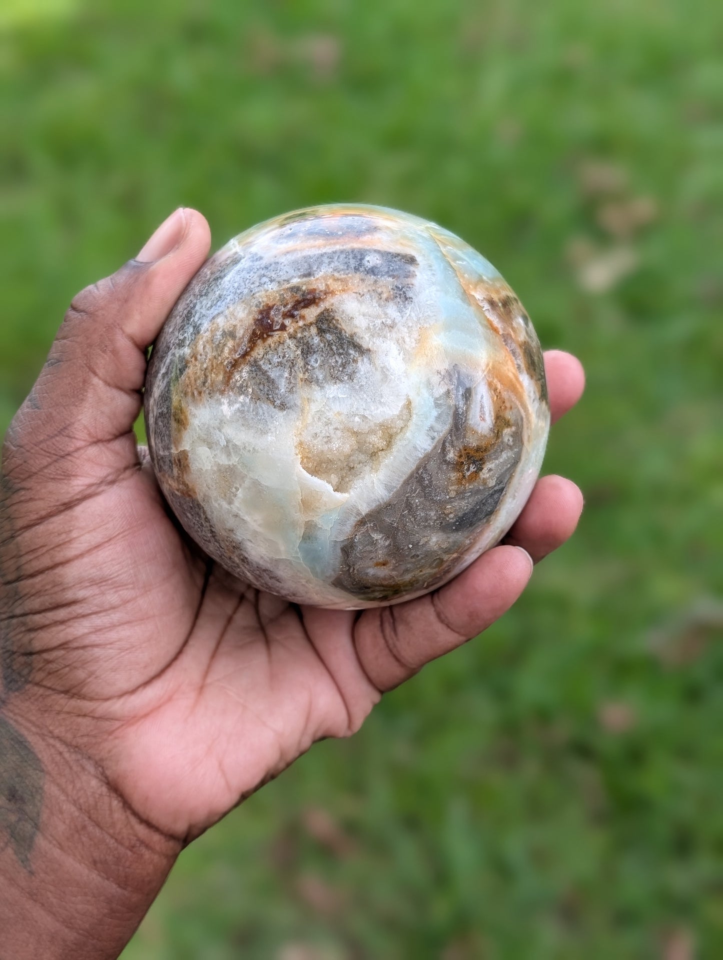 Caribbean Calcite Sphere