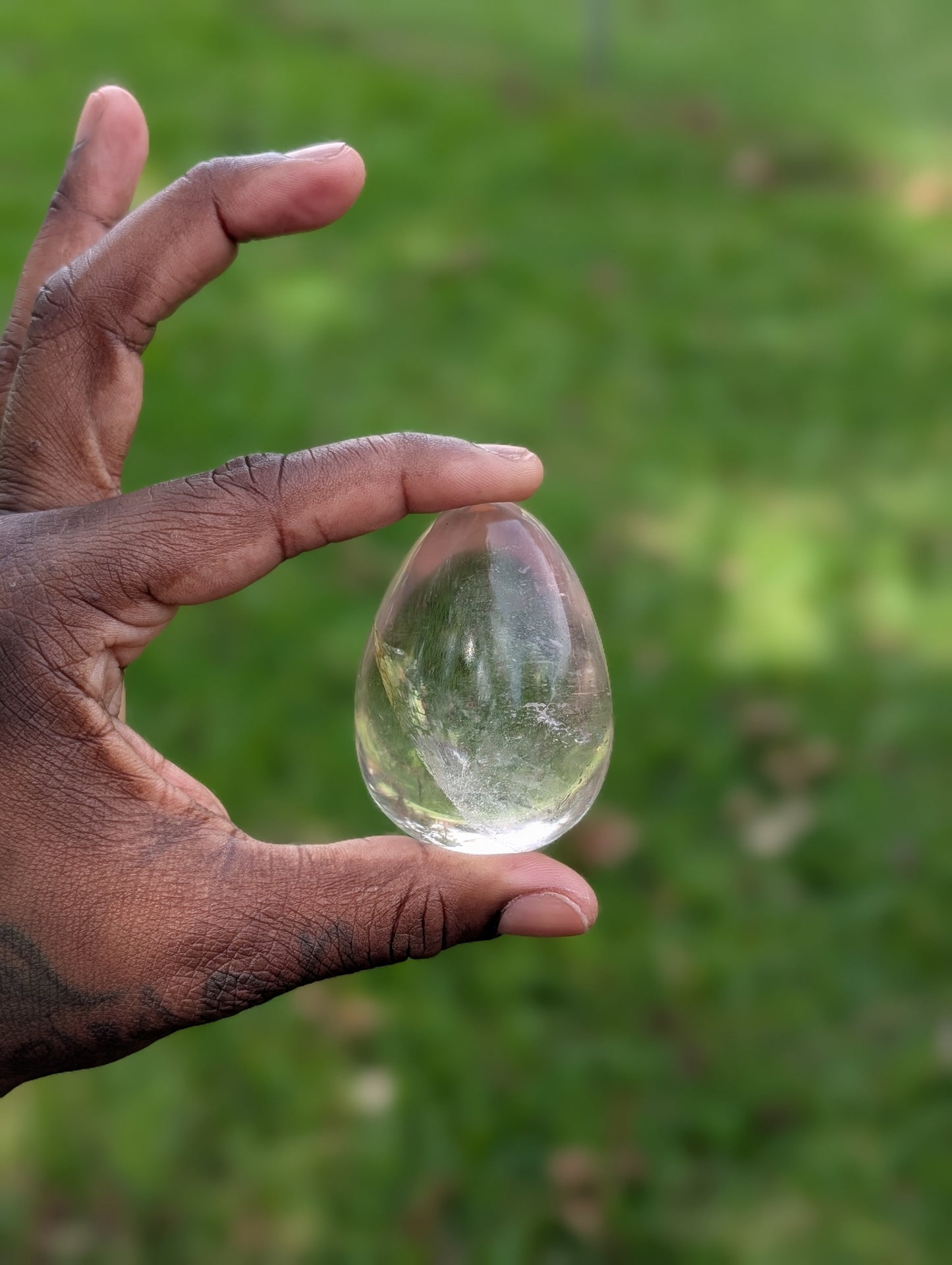 Clear Quartz Egg