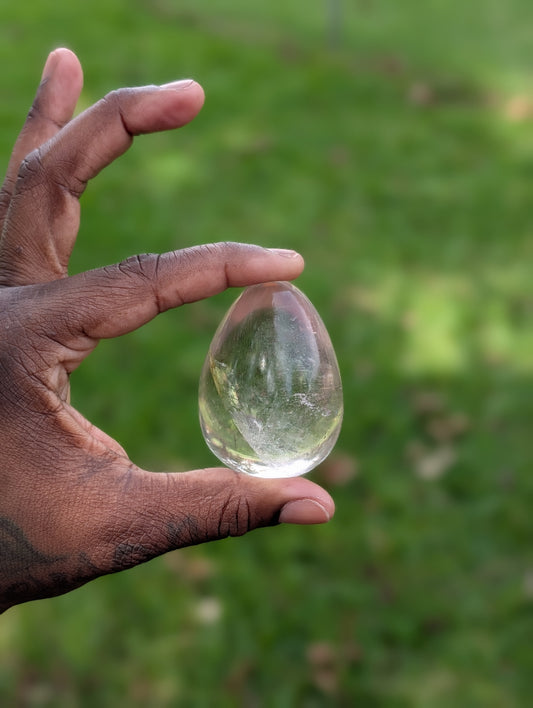 Clear Quartz Egg