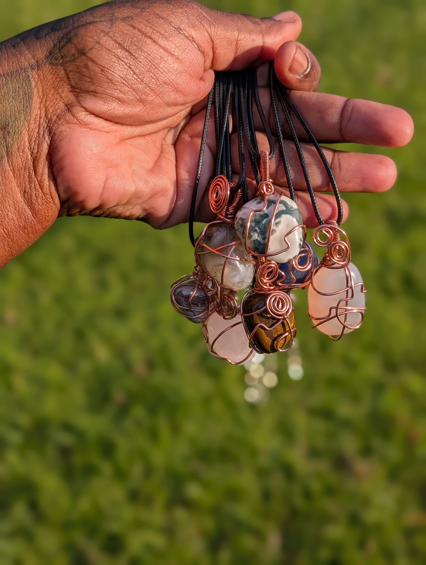 Confetti Crystal Pendant