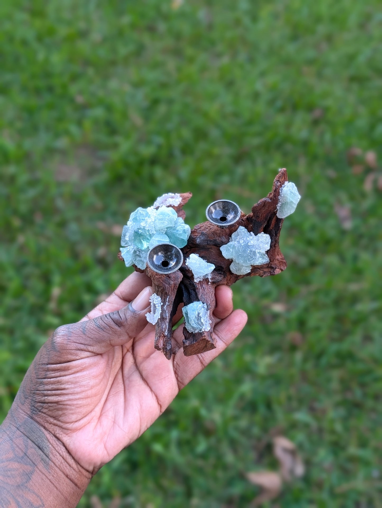 Wooden Sphere Holder