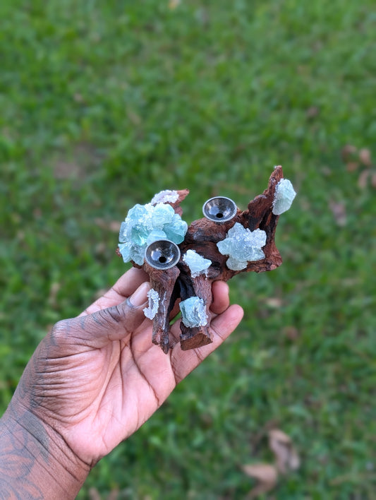 Wooden Sphere Holder