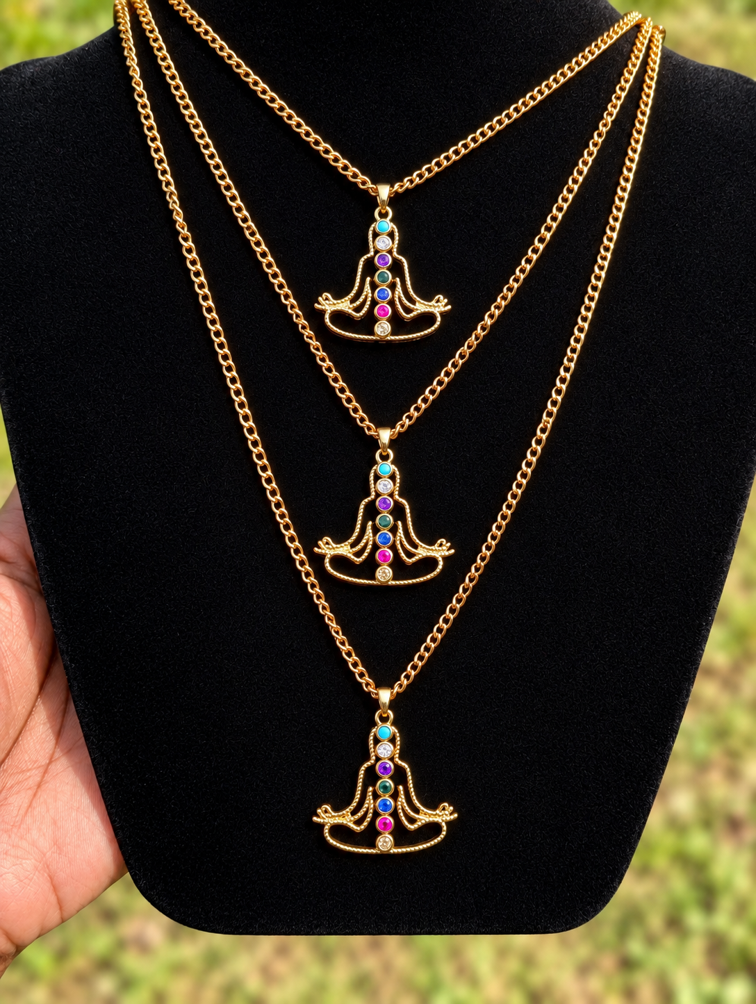 Chakra Goddess Pendant